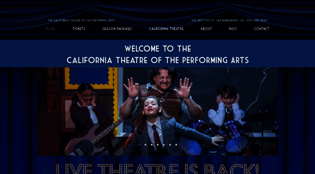 californiatheatre.net