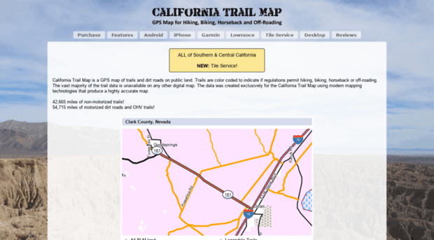 californiatrailmap.com