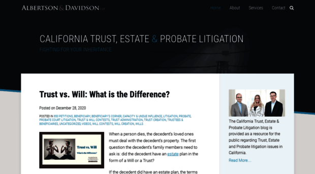 californiatrustestateandprobatelitigation.com