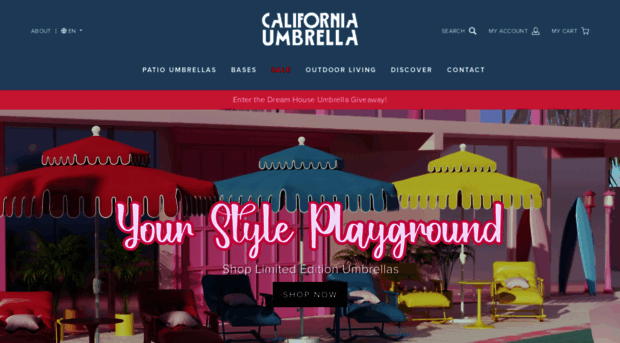 californiaumbrella.com