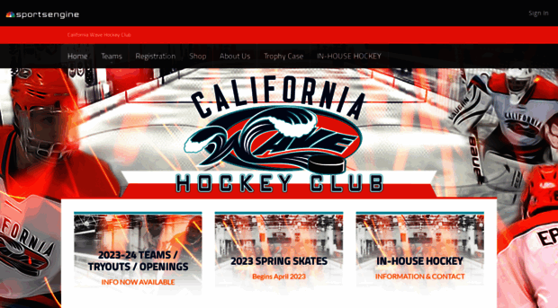 californiawavehockey.com