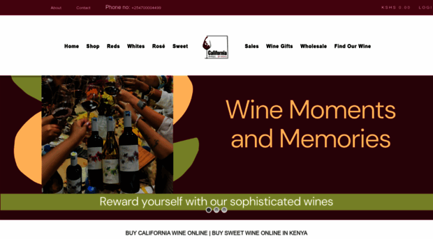 californiawineskenya.com