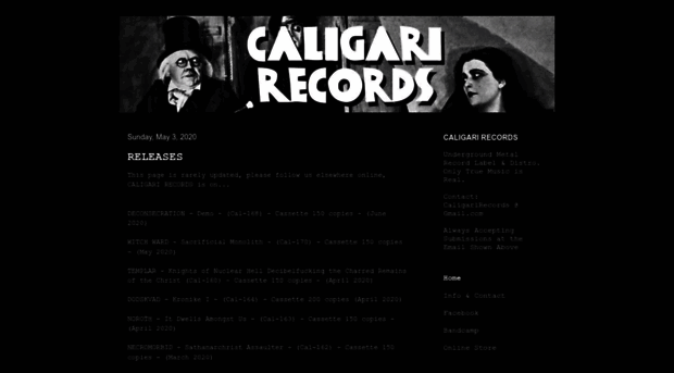 caligarirecords.com