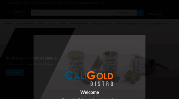 caligolddistro.com