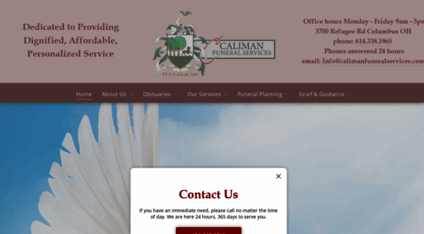 calimanfuneralservices.com