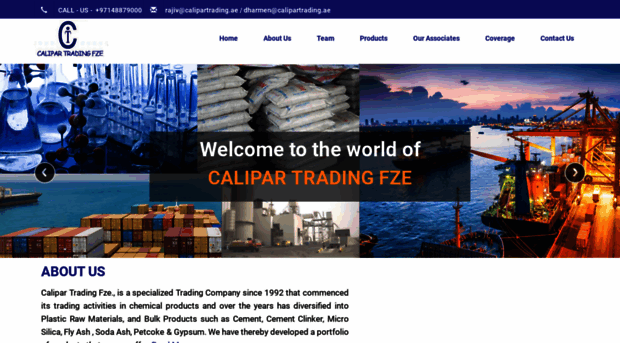 calipartrading.com