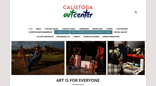 calistogaartcenter.org