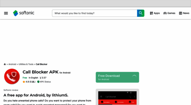 call-blocker.en.softonic.com