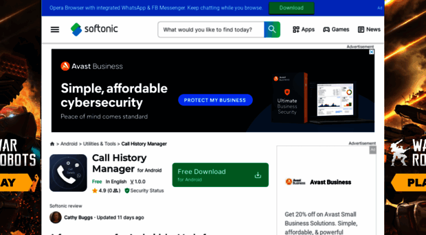 call-history-manager.en.softonic.com