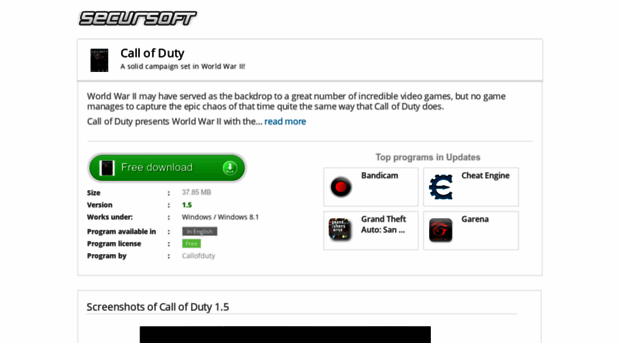 call-of-duty.secursoft.net