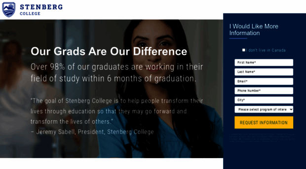 call.stenbergcollege.com