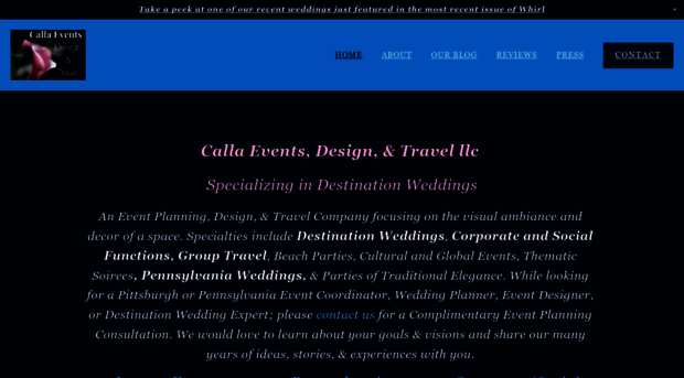 callaeventdesign.com