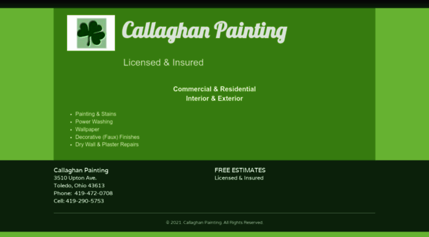 callaghanpainting.com