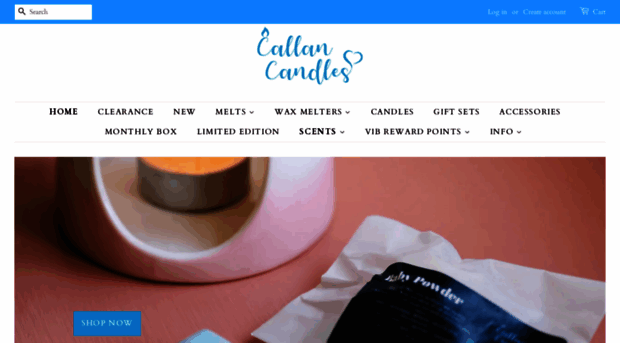 callancandles.com