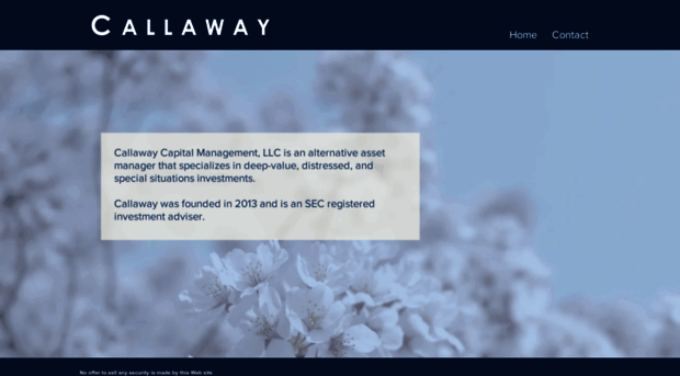 callawaycap.com