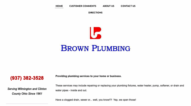 callbrownplumbing.com