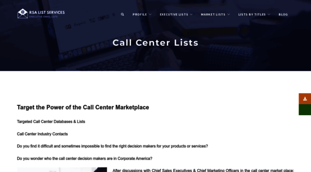 callcentercontactlists.com