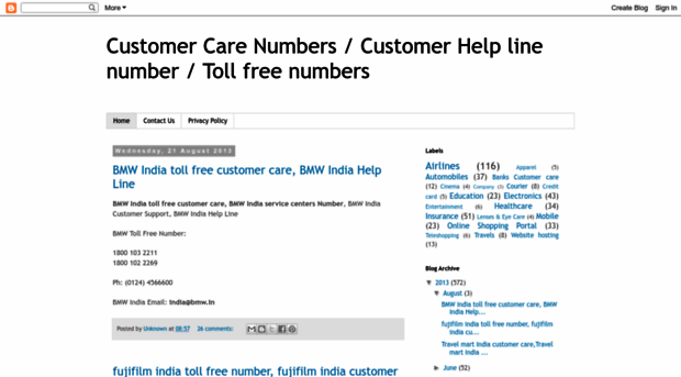 callcustomercare.blogspot.in