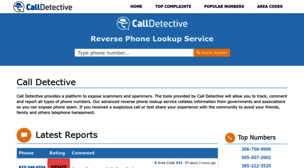 calldetective.net