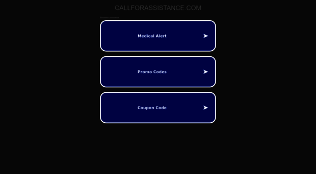callforassistance.com