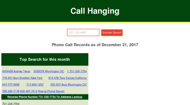 callhanging.com