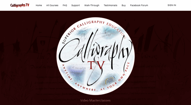 calligraphy.tv