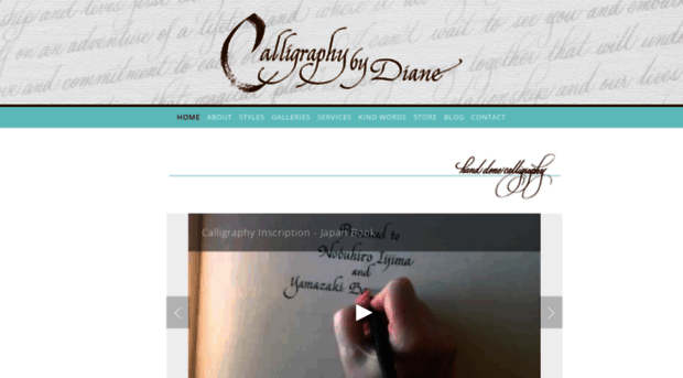 calligraphybydiane.com