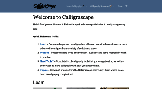 calligrascape.com