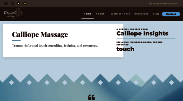 calliopemassage.com