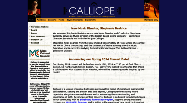 calliopemusic.org