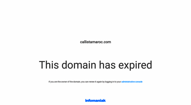 callistamaroc.com