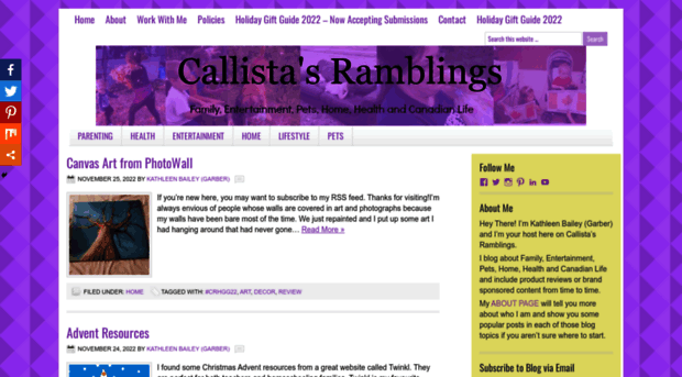 callistasramblings.com