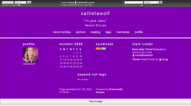 callistawolf.dreamwidth.org