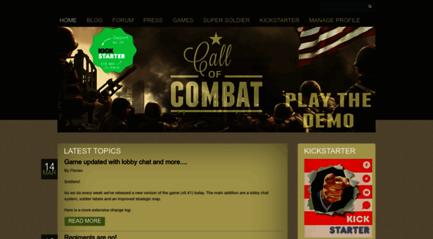 callofcombat.com