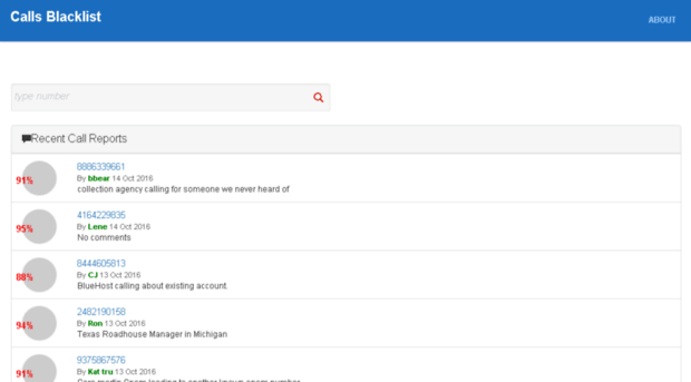 callsblacklist.me