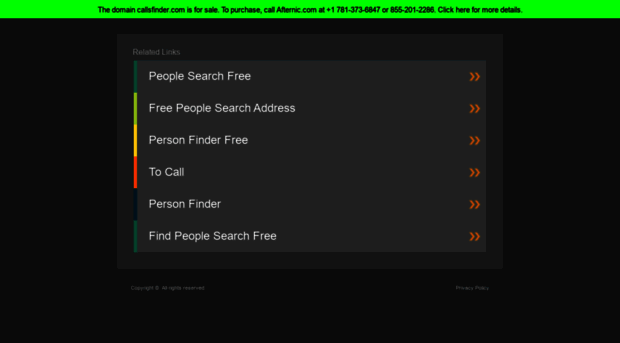 callsfinder.com