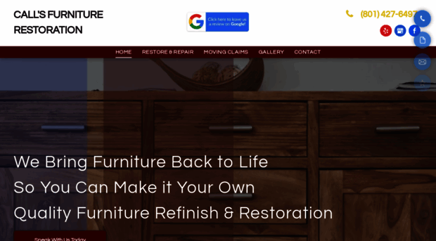 callsfurniturerestoration.com