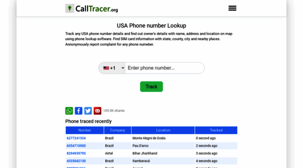 calltracer.org