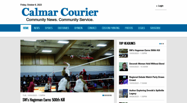 calmarcourier.com