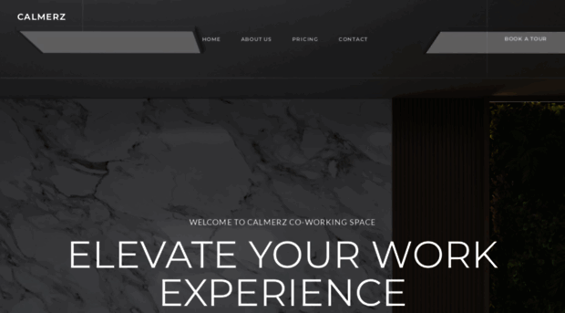 calmerzcoworking.com