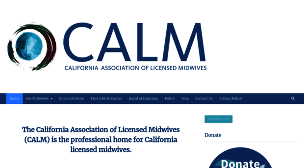 calmidwives.org