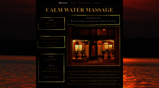 calmwatermassage.com