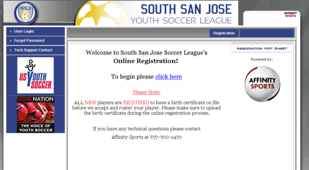 calnorth-southsanjosesoccer.affinitysoccer.com