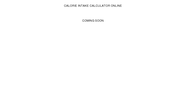 calorieintakecalculatoronline.com