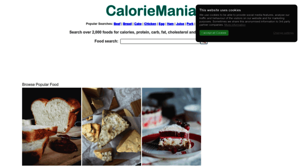 caloriemania.com