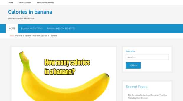 caloriesinbanana.net