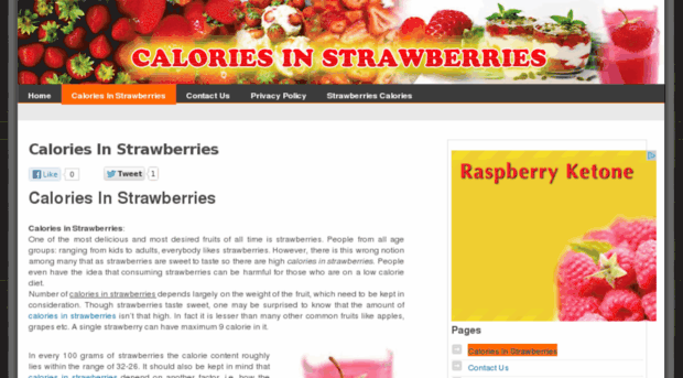 caloriesinstrawberries.org