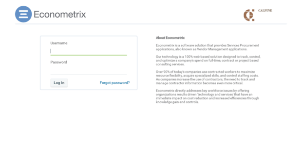 calpine.econometrix.com