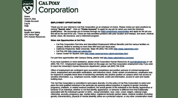 calpolycorporationjobs.org