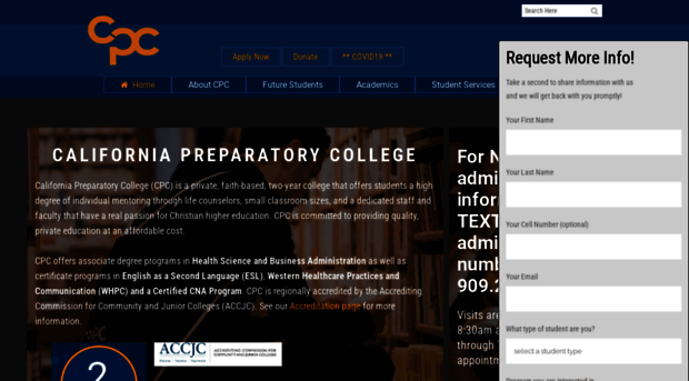 calprepcollege.com